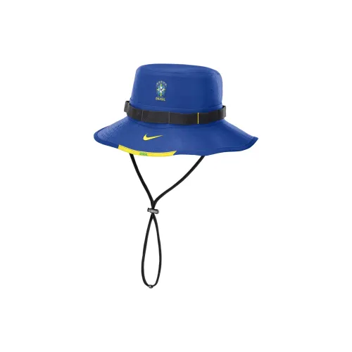Nike Cotton Bucket Hats Унисекс Синий