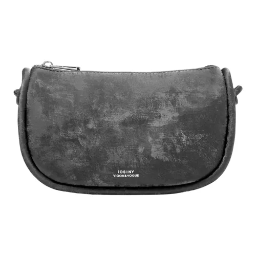 JOSINY ПУ (полиуретан) Коровья кожа Спилок Сумка через плечо Сумка на плечо Женская Черный Серебристый Серый Желтый Армейский Зеленый Нежно-Розовый