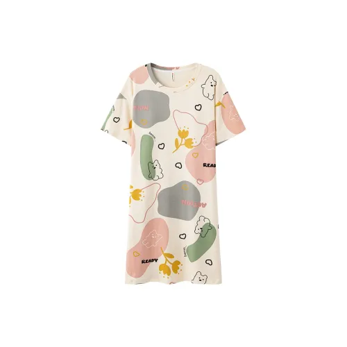 The Story Of The Flower Season Ночная сорочка Женская Экрю