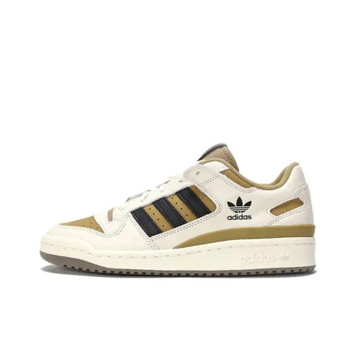 Adidas Originals FORUM Амортизация Низкие Кроссовки для Скейтбординга Унисекс Белый Коричневый