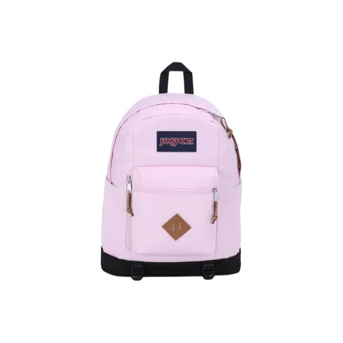 Jansport Переработанный полиэстер рюкзак унисекс розовый