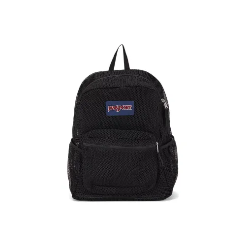 Jansport Полиэстер Сетка Рюкзак Унисекс Черный