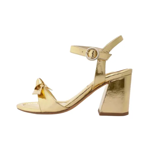 Alexandre Birman Clarita One Ремешок Сандалии 7,5 см Женские Золотые