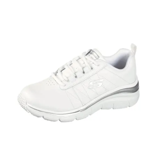 Skechers Мода Форма EFFORTLESS Низкий Топ Повседневная Обувь Женская Белая