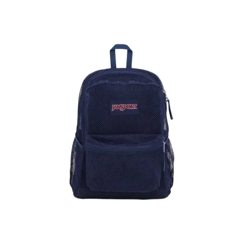 Jansport Переработанный полиэстер сетка рюкзак унисекс морской синий