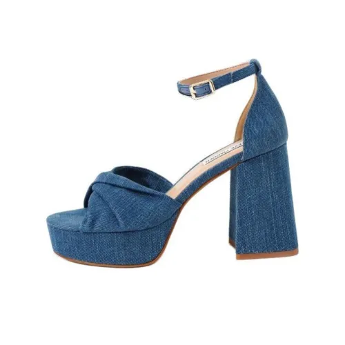 STEVE MADDEN One Ремень Сандалии 12,3 см Женские Синие