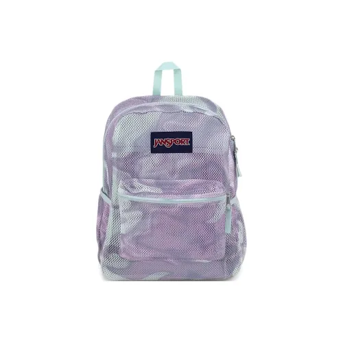 Jansport Полиэстер Сетка Рюкзак Унисекс Платиновый Фиолетовый