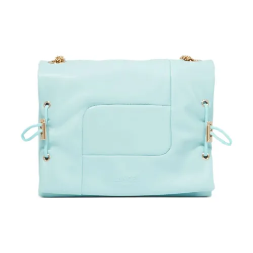 LANCEL Кожа Сумка через плечо Маленькая Женская Светло-синяя