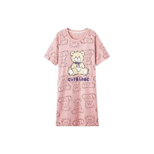 The Story Of The Flower Season Ночная сорочка Женская Розовая