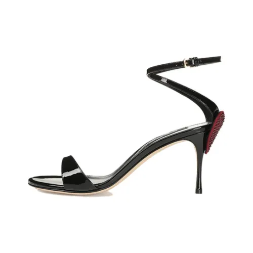 SERGIO ROSSI Godiva One Ремешок Сандалии Женские Черные