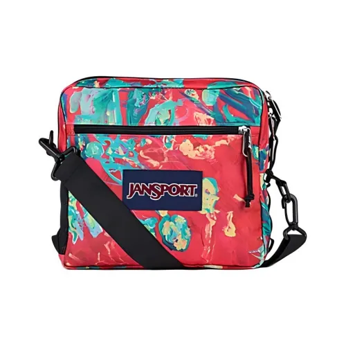 JanSport Полиэстер Сумка через плечо Унисекс Красная