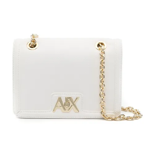 ARMANI EXCHANGEAE Искусственная кожа Сумка через плечо Женская Белая