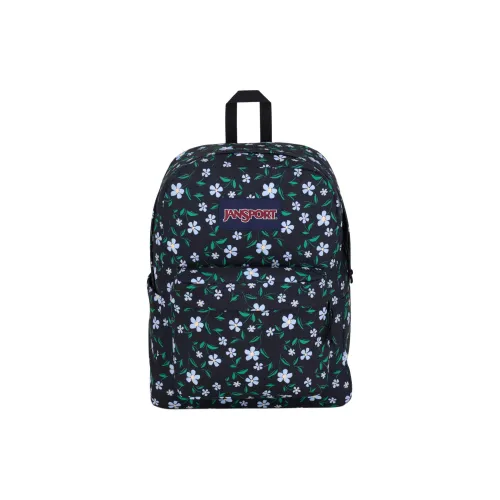 Jansport Переработанный полиэстер рюкзак унисекс черный белый зеленый
