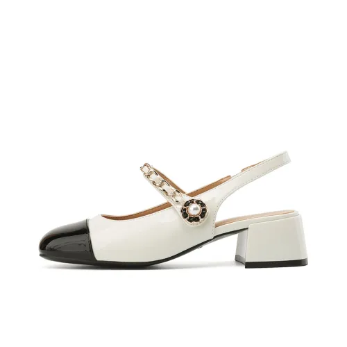 KEKAFU Грубый каблук Мэри Джейн туфли 5 см женские