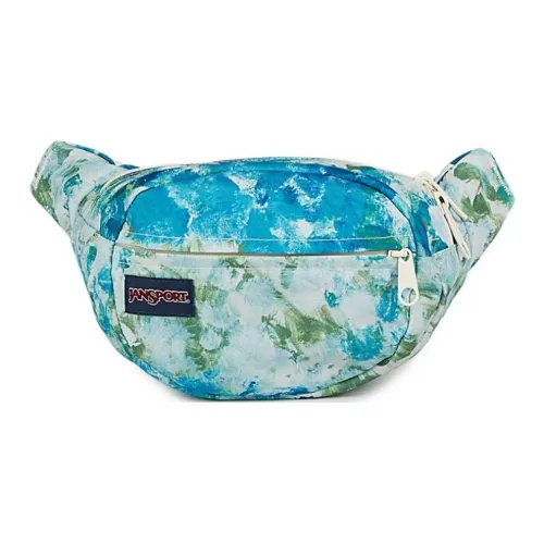 Jansport Переработанный полиэстер кошелек унисекс зеленый и синий