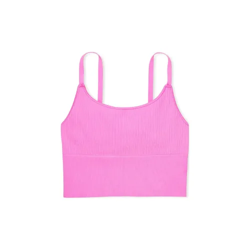 Victoria's Secret Розовый Бесшовный LONGLINE Scoop Бюстгальтер Lola Розовый Бюстгальтер Женские Lola Розовый