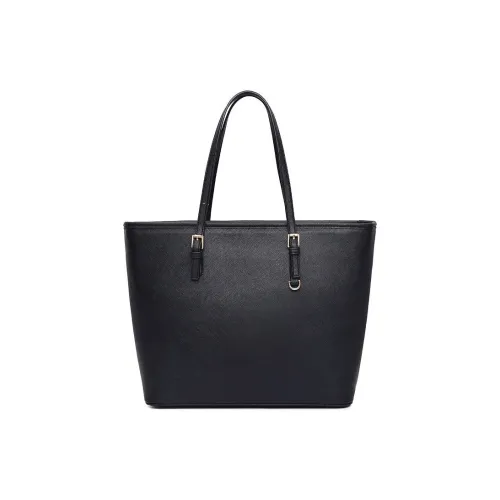 VANDEE Кожа Сумка Сумка через плечо Стандартная Женская Черная