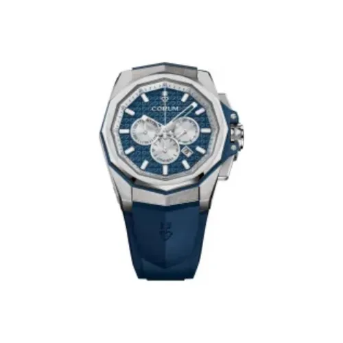 Corum Автоматический Механический Механизм Мужские Часы ADMIRAL Collection 45 мм Синий