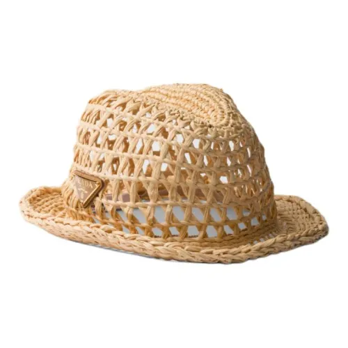 PRADA Шляпы ведра Женские Бежевый