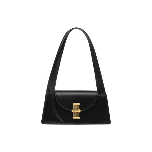 TTaG．baG Microfiber Synthetic Leather Shoulder Bag Women's Black White Red ТТaG．baG Микрофибра Синтетическая Кожа Плечевая Сумка Женская Черный Белый Красный