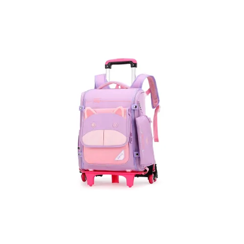 Natural Fish Нейлон Рюкзак Стандартный Детский Фиолетовый Розовый Синий Розовый Синий Серый