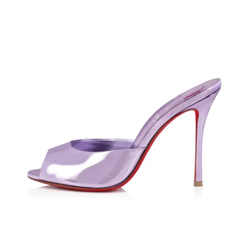 CL Me Dolly Слипоны 10 см Женские Фиолетовые