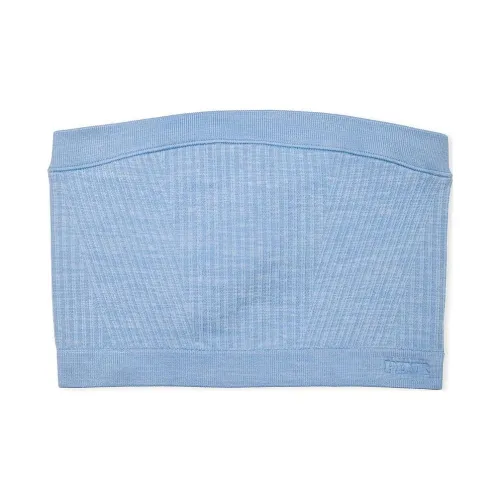 Victoria's Secret Розовый Бесшовный Без бретелей Спортивный бюстгальтер DenimBlue Джинсовый синий бюстгальтер Женские