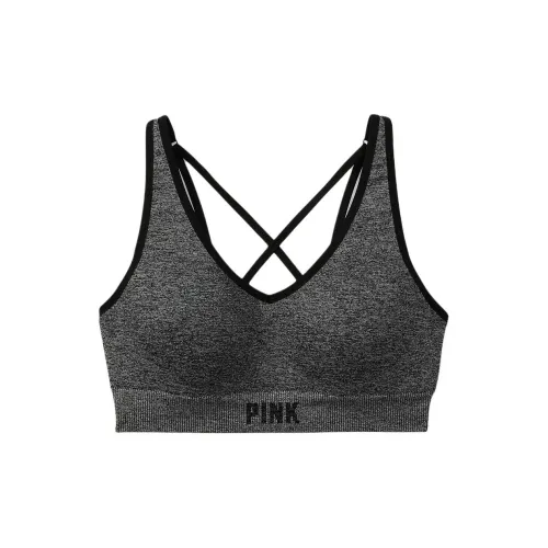 Victoria's Secret Розовый Активный Бесшовный Воздух Средний Impact Спортивный Бюстгальтер PBM Бюстгальтер Женский Marlstone