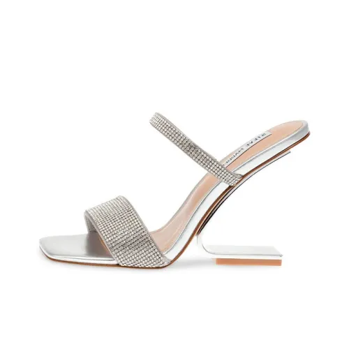 STEVE MADDEN Тихий противоскользящие устойчивые к истиранию слипоны Женские Серебряные