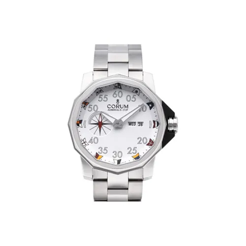 Corum Автоматический Механический Механизм Мужские Часы ADMIRAL Collection 48 мм Белые