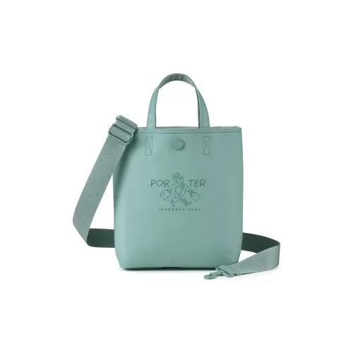 Сумка Porter из ПВХ через плечо сумка для женщин зеленый Моранди