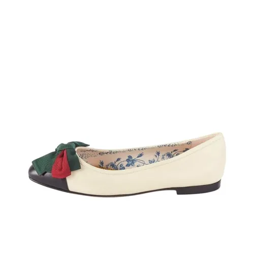 GUCCI Женские повседневные туфли, белый, женские