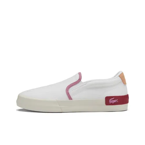 LACOSTE Женские повседневные туфли, белый, женские