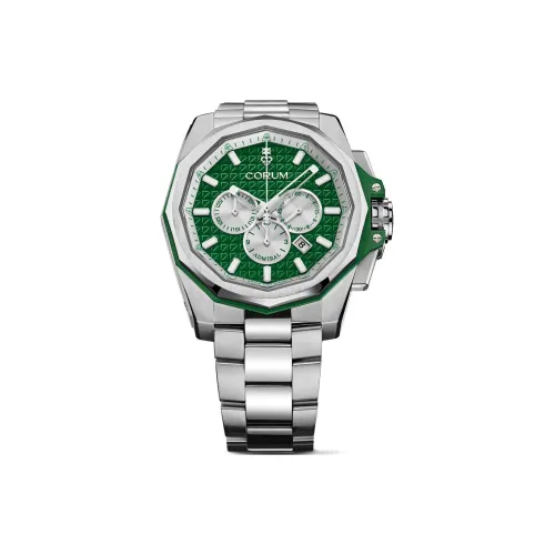 Corum ADMIRAL Collection Автоматический Механический Механизм Мужские Часы Часы 45 мм Зеленый Циферблат