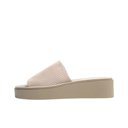 STEVE MADDEN Тихий противоскользящие слипоны женские бежевые