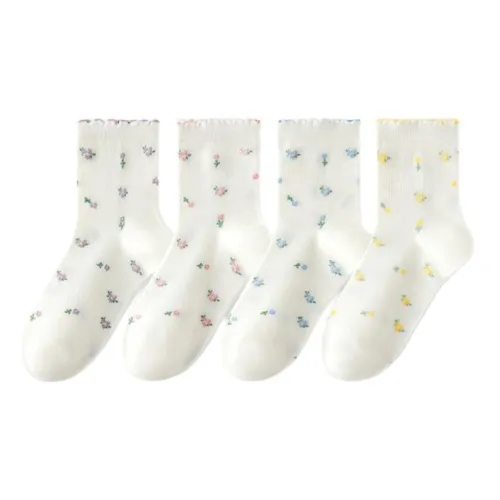 Caramella Низкие носки женские упаковка из 4 пар