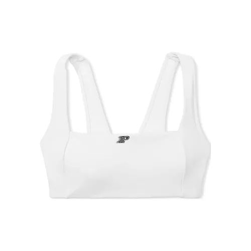 Victoria's Secret Розовый Ultimate SQUARENECK Спортивный Бюстгальтер Белый Сливочный Бюстгальтер Women's White Сливочный