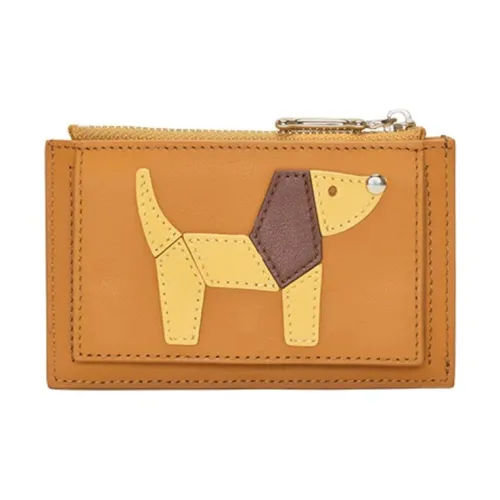 Hush Puppies Кошелек из коровьей кожи держатель для карт стандартный женский светло-зеленый оранжевый