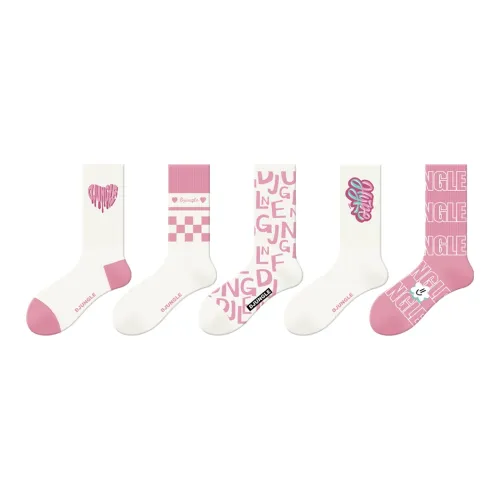 DJUNGLE Носки до колена женские упаковка из 5 пар