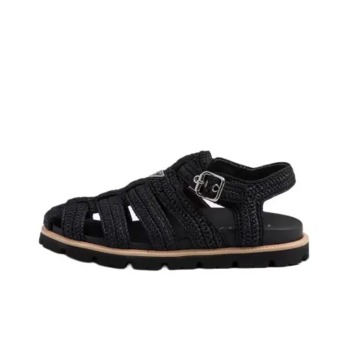 PRADA Римские сандалии Мужские Черные