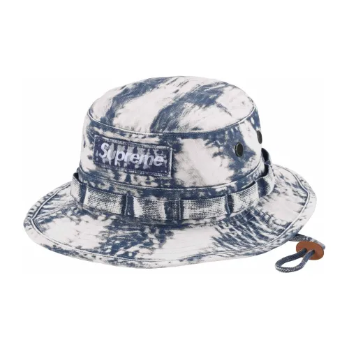 Supreme 100% хлопок Twill Панамы Унисекс Синий