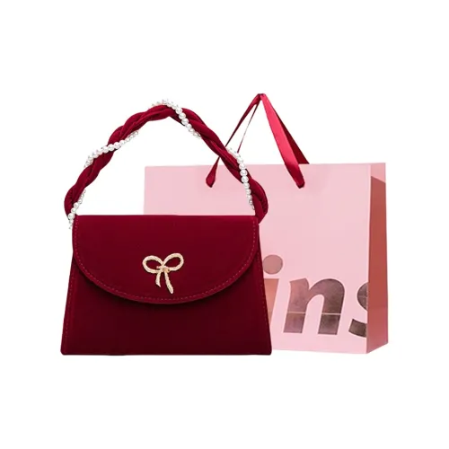 WHEELY BABY + Шерстяная сумка для свадьбы сумка через плечо сумка на одно плечо обычная женская красная