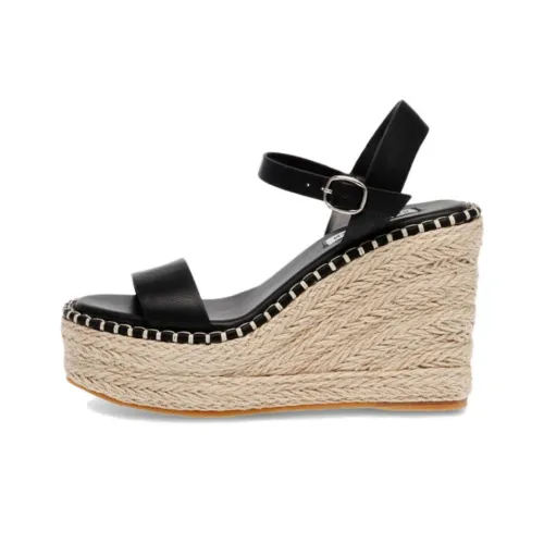 STEVE MADDEN One Ремешок Сандалии 9 см Женские Черные
