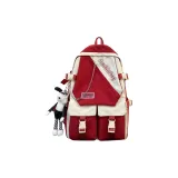 Красный с цепочкой и подвеской