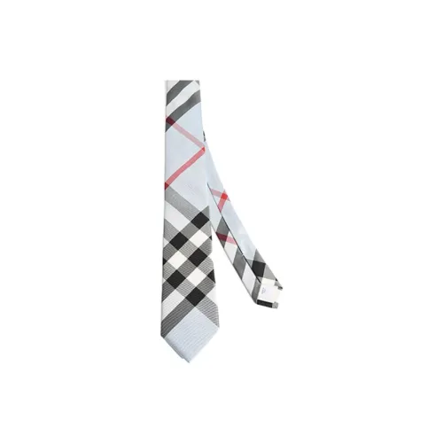 Burberry Шелковые галстуки Мужской Небесно-голубой