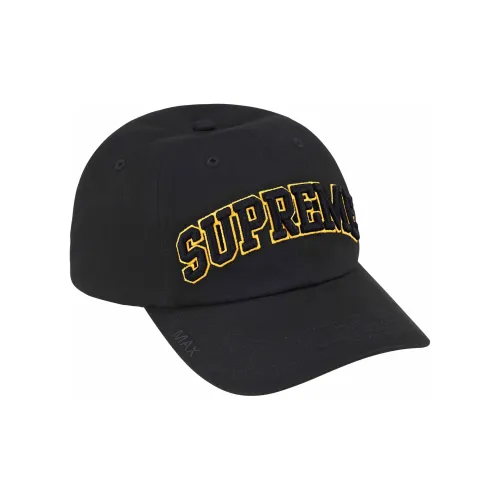 Supreme 100% хлопок Кепки Унисекс Черный