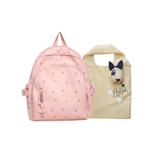 WHEELY BABY + Нейлоновый рюкзак стандартный женский белый синий черный розовый