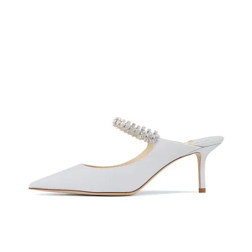 Jimmy Choo Bing Стильные Сандалии 6,5 см Женские Белые