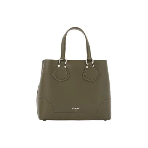 LANCEL Коровья кожа крупнозернистая Сумка через плечо Сумка Женская Темно-зеленая