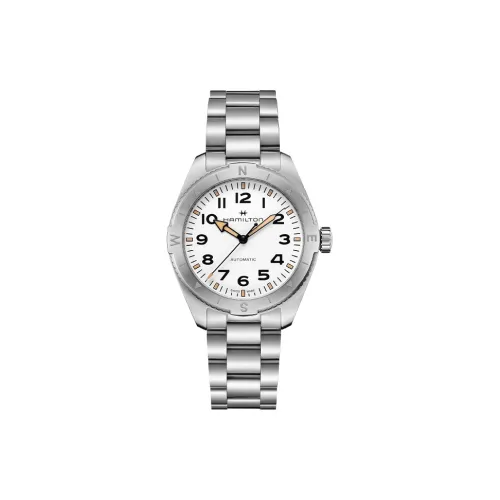 Hamilton Автоматический Механический Movement Женские Khaki Field Series Часы 37mm*37mm*11,5mm Белый